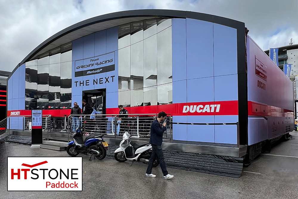 HT Stone al GP di Portimao del motomondiale!